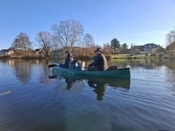 Kanufahren in der Nähe des ElbRivera Hotel Magdeburg